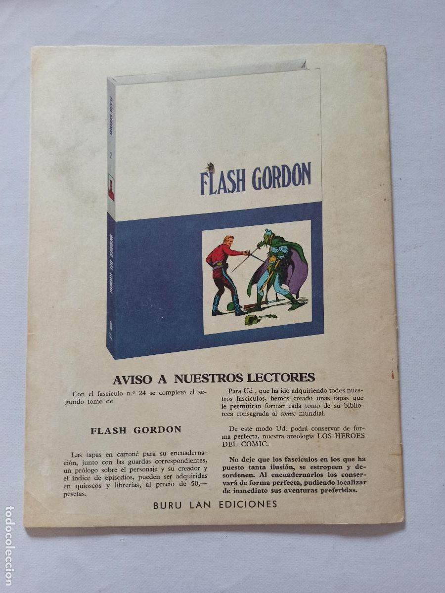 C&oacute;mics: FLASH GORDON N&ordm; 26 - HEROES DEL COMIC - BURU LAN (Q1) - Foto 6