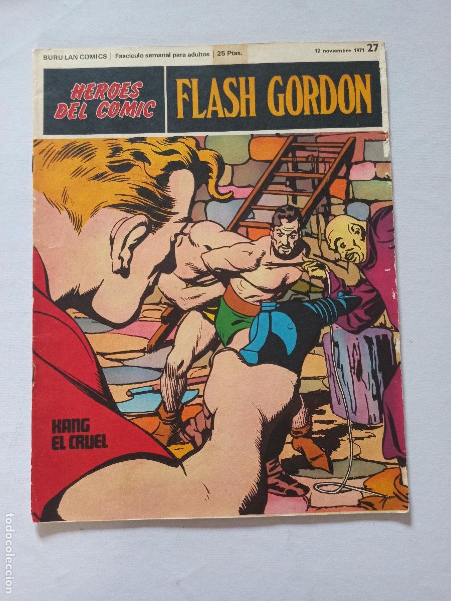 C&oacute;mics: FLASH GORDON N&ordm; 27 - HEROES DEL COMIC - BURU LAN (Q1) - Foto 1