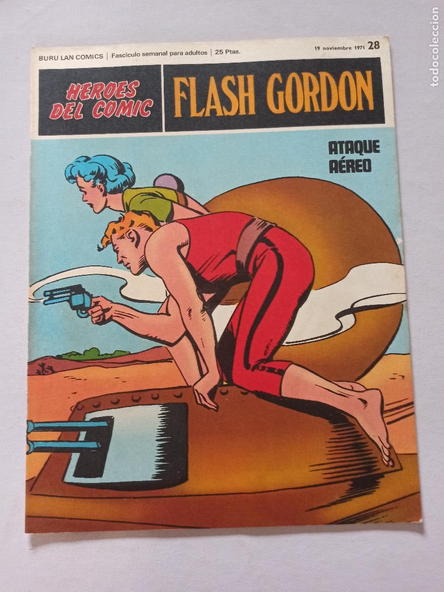 C&oacute;mics: FLASH GORDON N&ordm; 28 - HEROES DEL COMIC - BURU LAN (Q1) - Foto 1