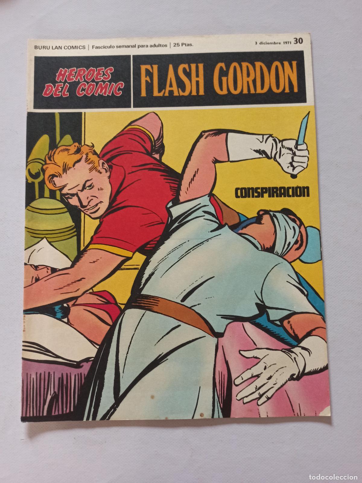C&oacute;mics: FLASH GORDON N&ordm; 30 - HEROES DEL COMIC - BURU LAN (Q1) - Foto 1