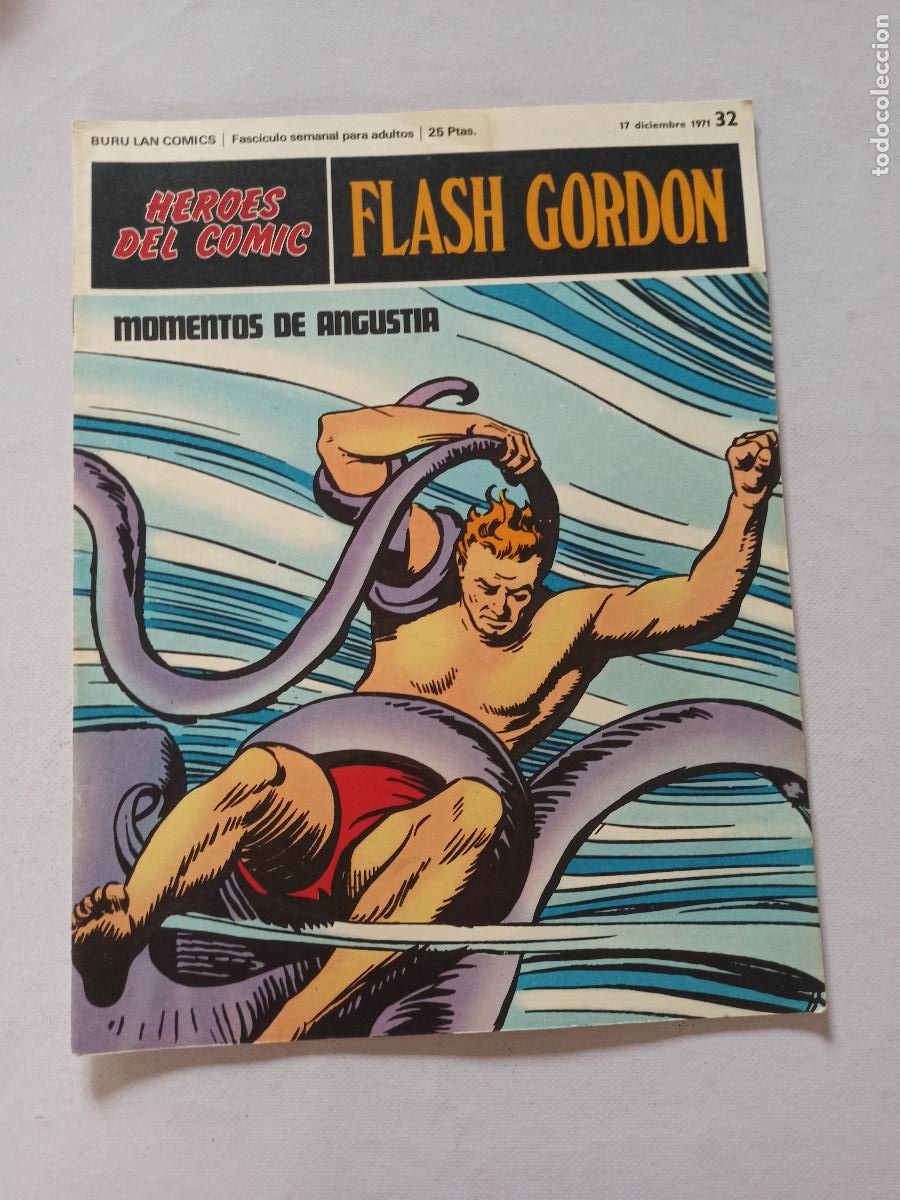 C&oacute;mics: FLASH GORDON N&ordm; 32 - HEROES DEL COMIC - BURU LAN (Q1) - Foto 1