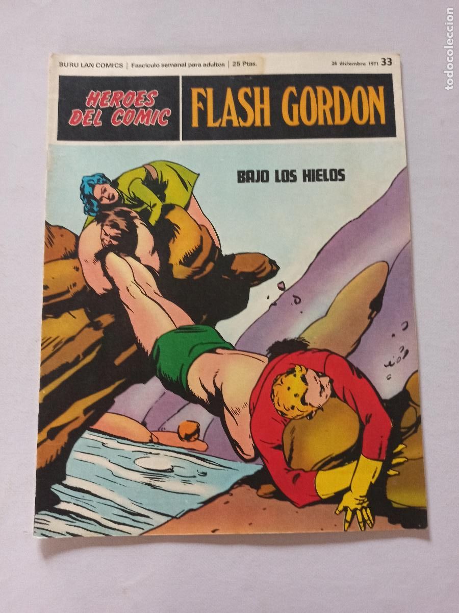 C&oacute;mics: FLASH GORDON N&ordm; 33 - HEROES DEL COMIC - BURU LAN (Q1) - Foto 1