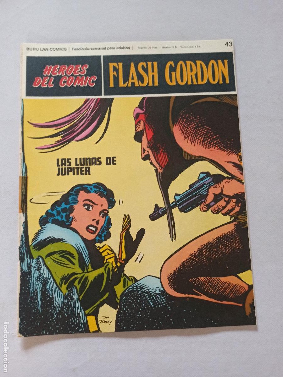 C&oacute;mics: FLASH GORDON N&ordm; 43 - HEROES DEL COMIC - BURU LAN (Q1) - Foto 1