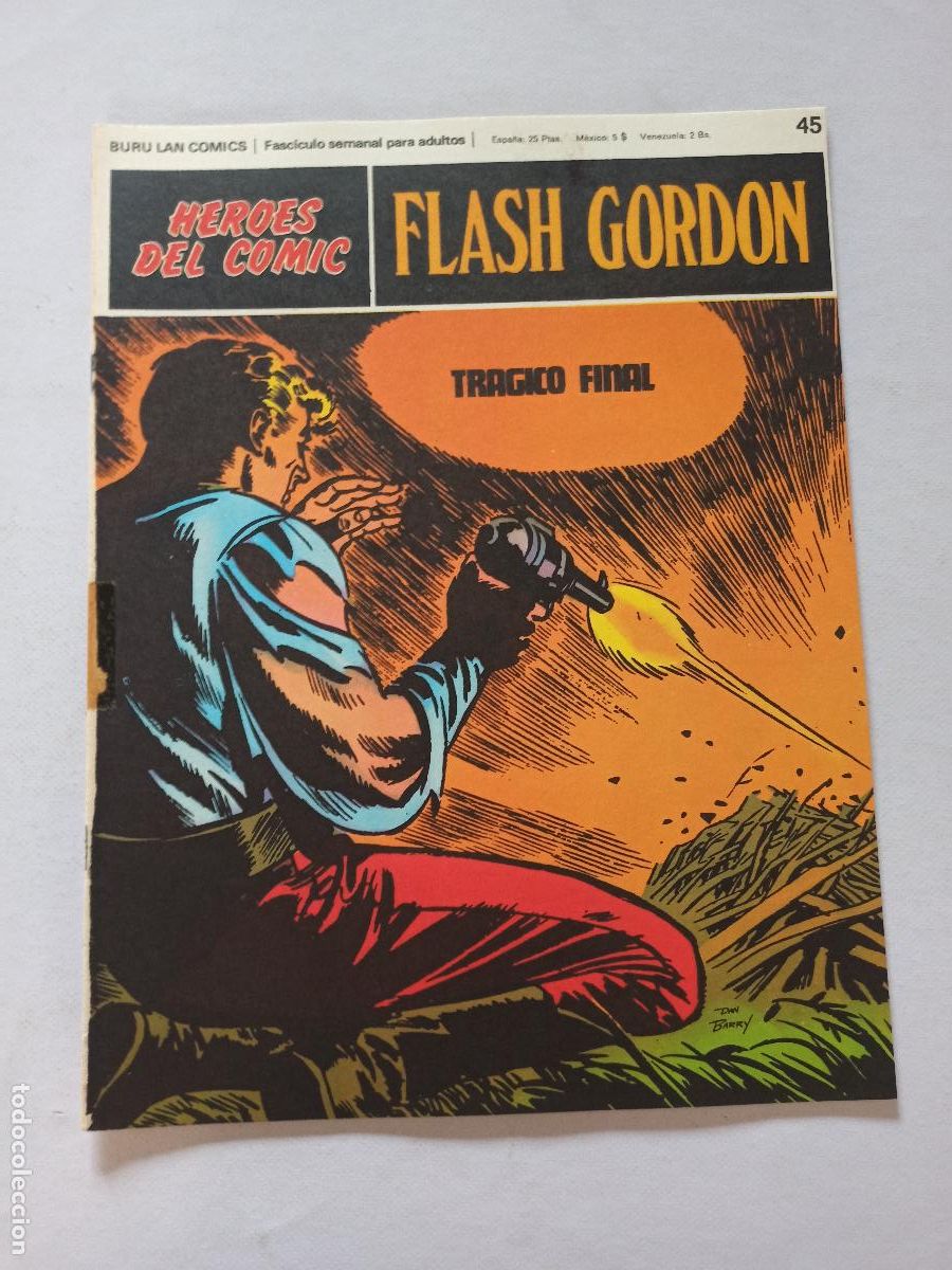 C&oacute;mics: FLASH GORDON N&ordm; 45 - HEROES DEL COMIC - BURU LAN (Q1) - Foto 1