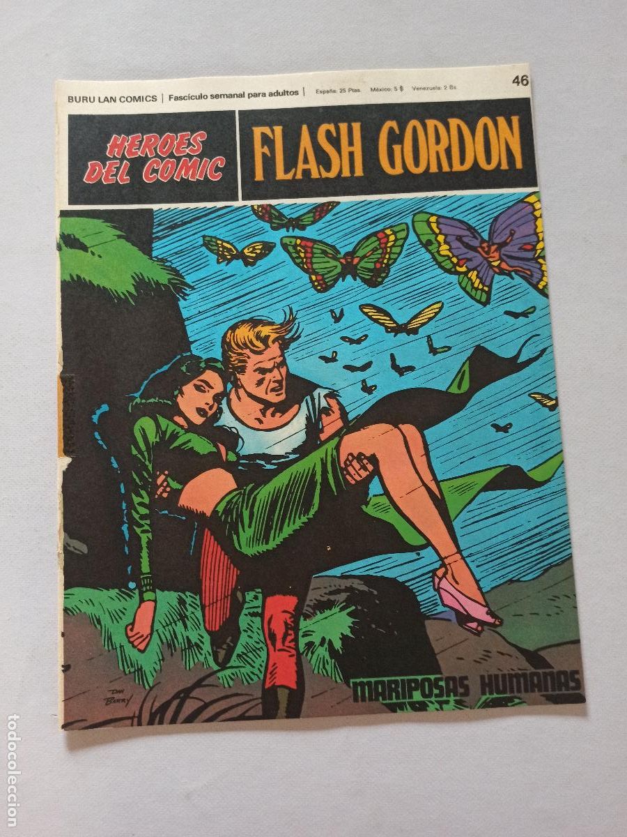 C&oacute;mics: FLASH GORDON N&ordm; 46 - HEROES DEL COMIC - BURU LAN (Q1) - Foto 1