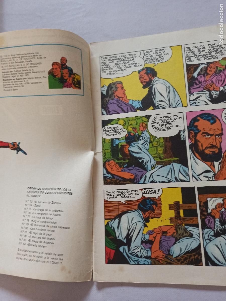 C&oacute;mics: FLASH GORDON N&ordm; 74 - HEROES DEL COMIC - BURU LAN (Q1) - Foto 5