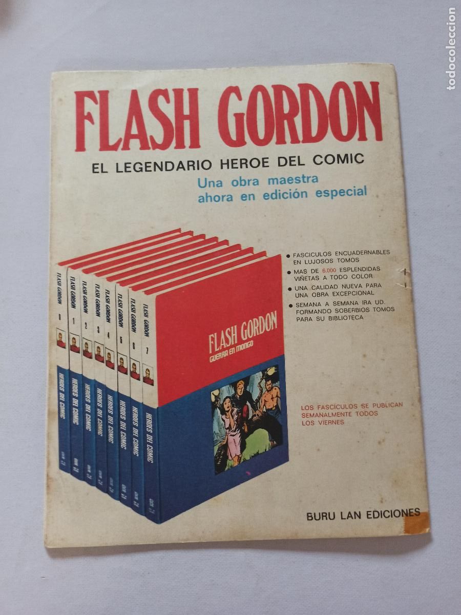 C&oacute;mics: FLASH GORDON N&ordm; 74 - HEROES DEL COMIC - BURU LAN (Q1) - Foto 7