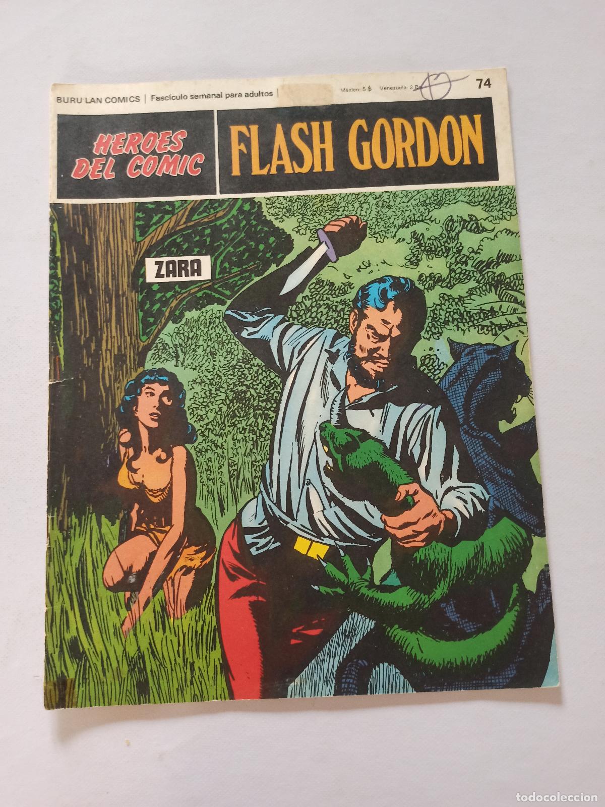 C&oacute;mics: FLASH GORDON N&ordm; 74 - HEROES DEL COMIC - BURU LAN (Q1) - Foto 1