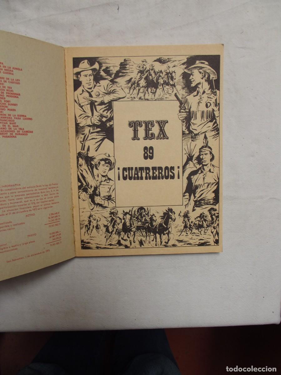 C&oacute;mics: TEX N&ordm; 89 &iexcl; CUATREROS ! - Foto 3
