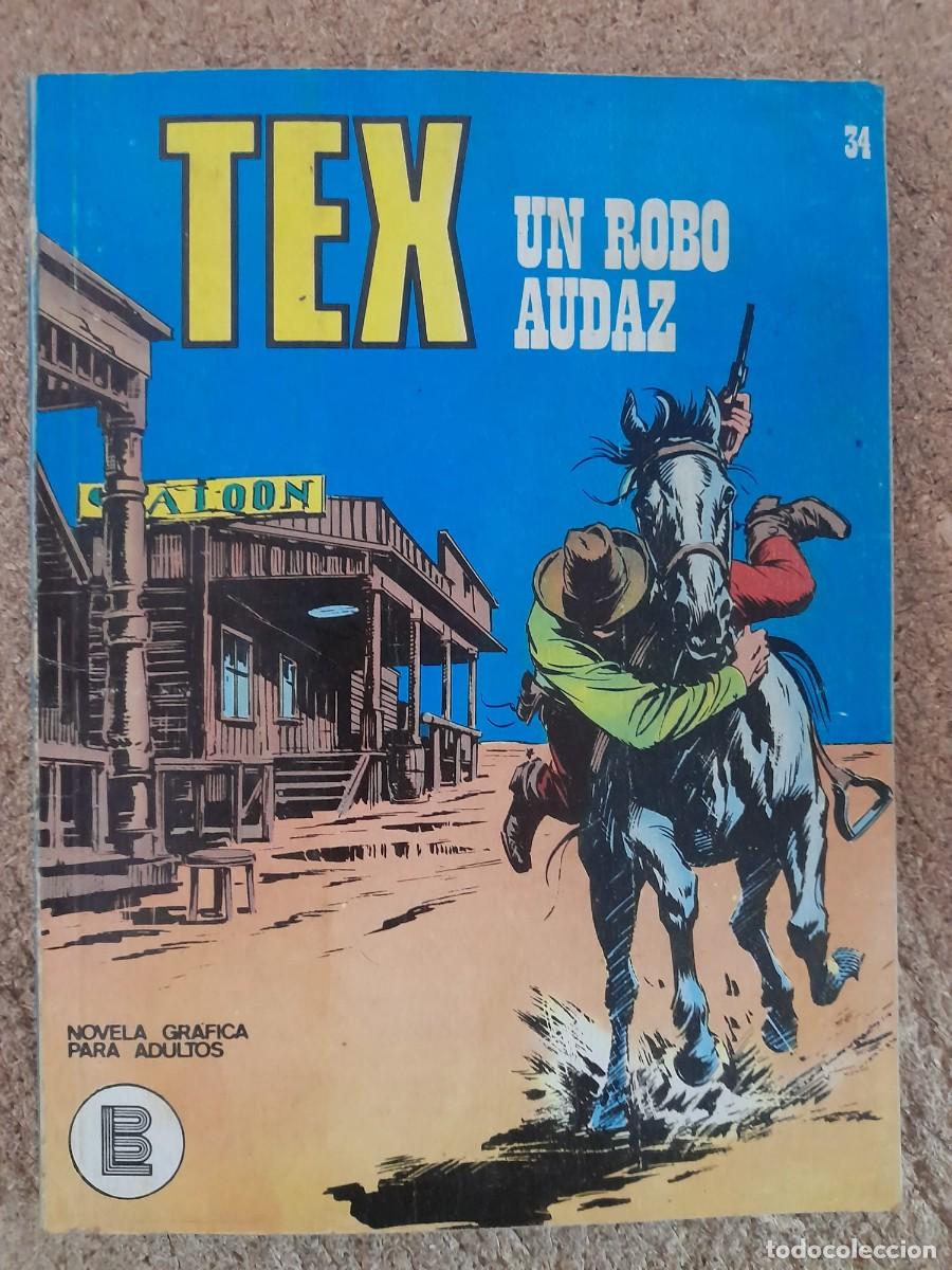C&oacute;mics: Tex.Numero 34.Un Robo Audaz.Burulan - Foto 1