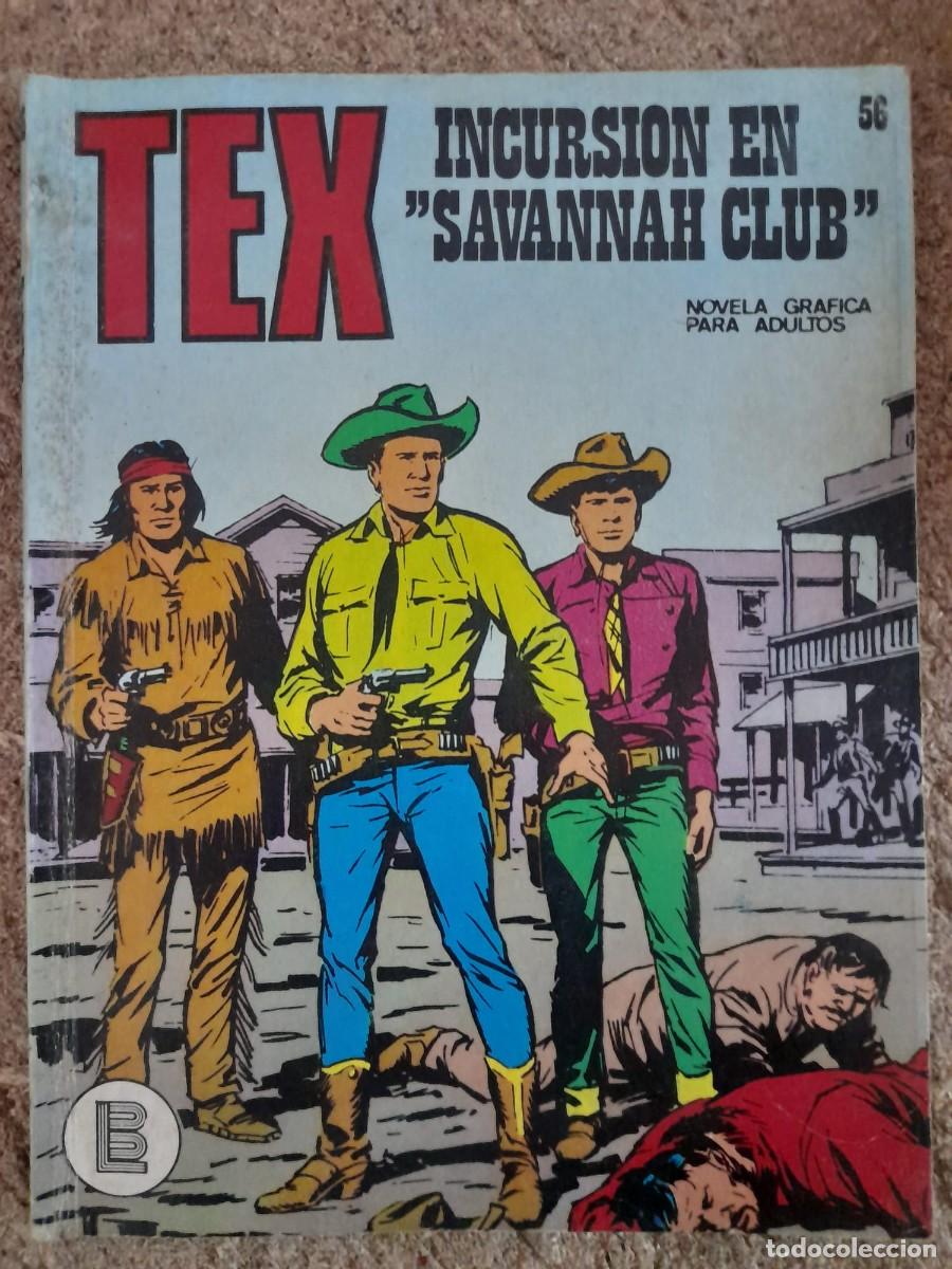 C&oacute;mics: Tex.Numero 56.Incursion En Savannah Club.Burulan - Foto 1