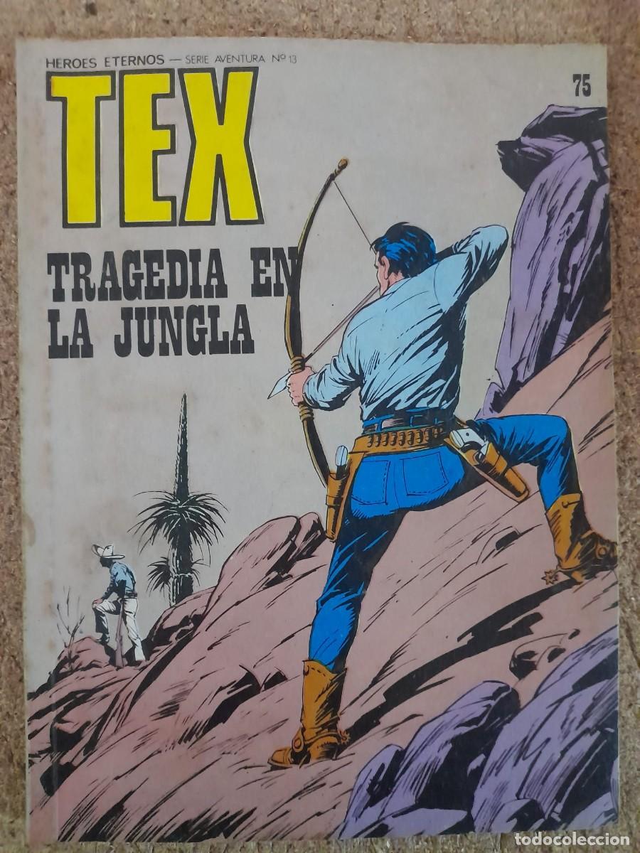C&oacute;mics: Tex.Numero 75.Tragedia En La Jungla.Burulan - Foto 1