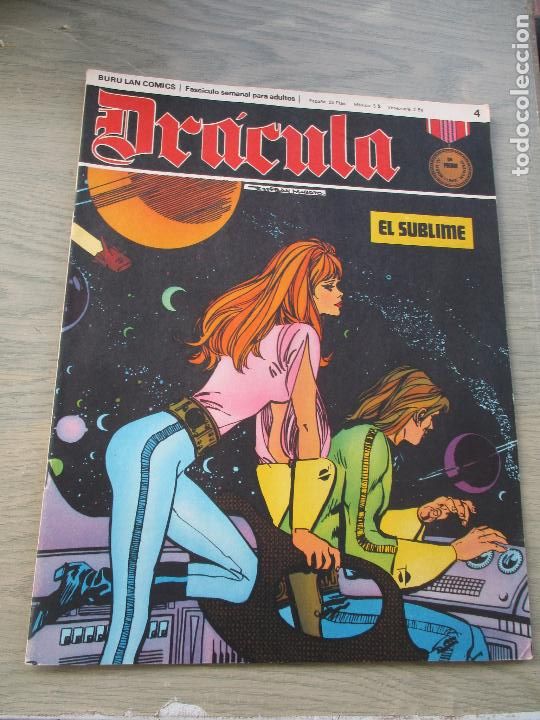 C&oacute;mics: BURU LAN COMICS, DR&Aacute;CULA, N&ordm;. 4-1972 - Foto 1