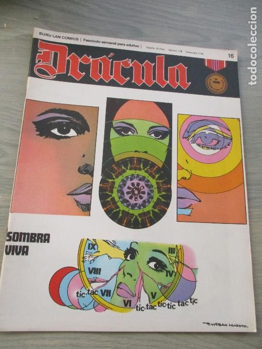 C&oacute;mics: BURU LAN COMICS, DR&Aacute;CULA, N&ordm;. 16 -1972 - Foto 1