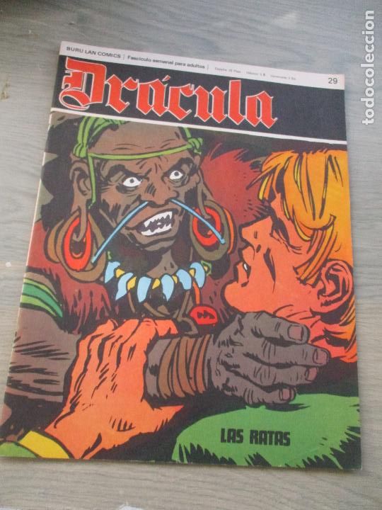 C&oacute;mics: BURU LAN COMICS, DR&Aacute;CULA, N&ordm;. 29 -1972 - Foto 1