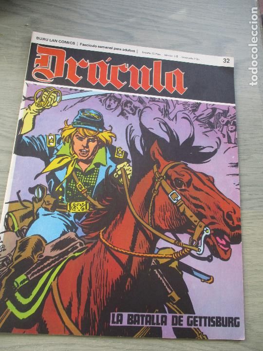C&oacute;mics: BURU LAN COMICS, DR&Aacute;CULA, N&ordm;. 32 -1972 - Foto 1
