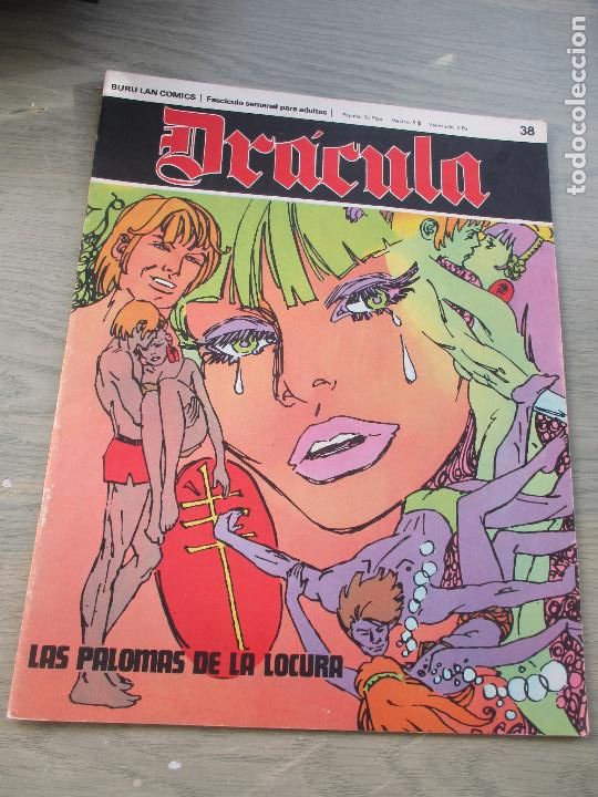 C&oacute;mics: BURU LAN COMICS, DR&Aacute;CULA, N&ordm;. 38 -1972 - Foto 1