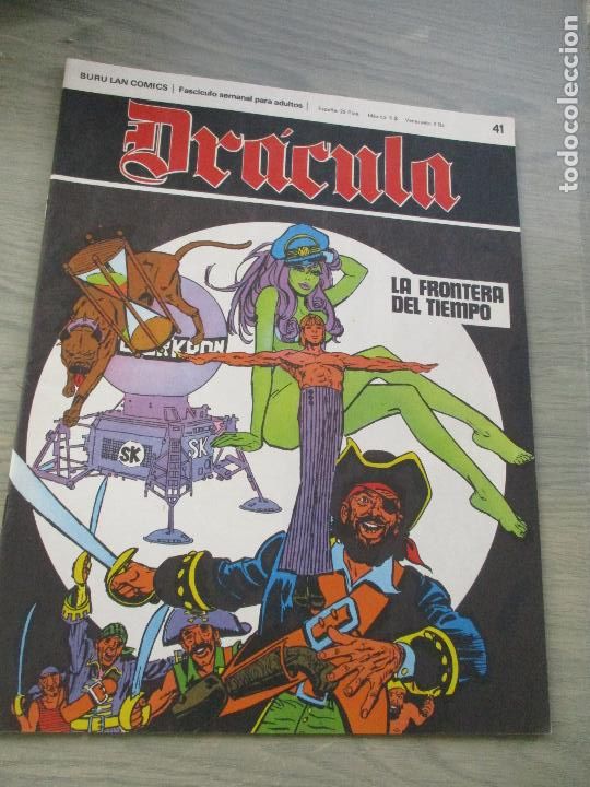 C&oacute;mics: BURU LAN COMICS, DR&Aacute;CULA, N&ordm;. 41 -1972 - Foto 1
