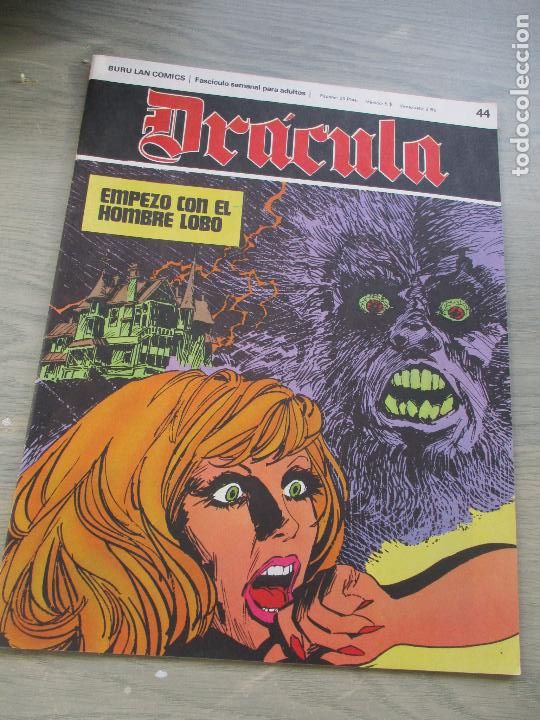 C&oacute;mics: BURU LAN COMICS, DR&Aacute;CULA, N&ordm;. 44 -1972 - Foto 1