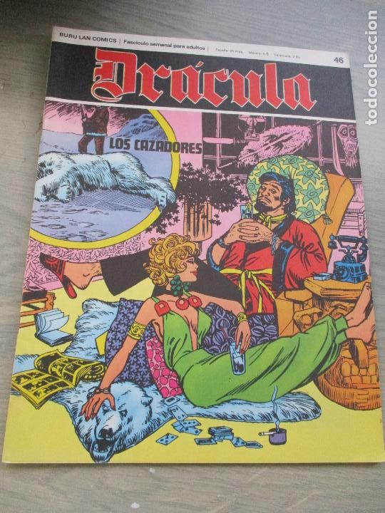 C&oacute;mics: BURU LAN COMICS, DR&Aacute;CULA, N&ordm;. 46 -1972 - Foto 1