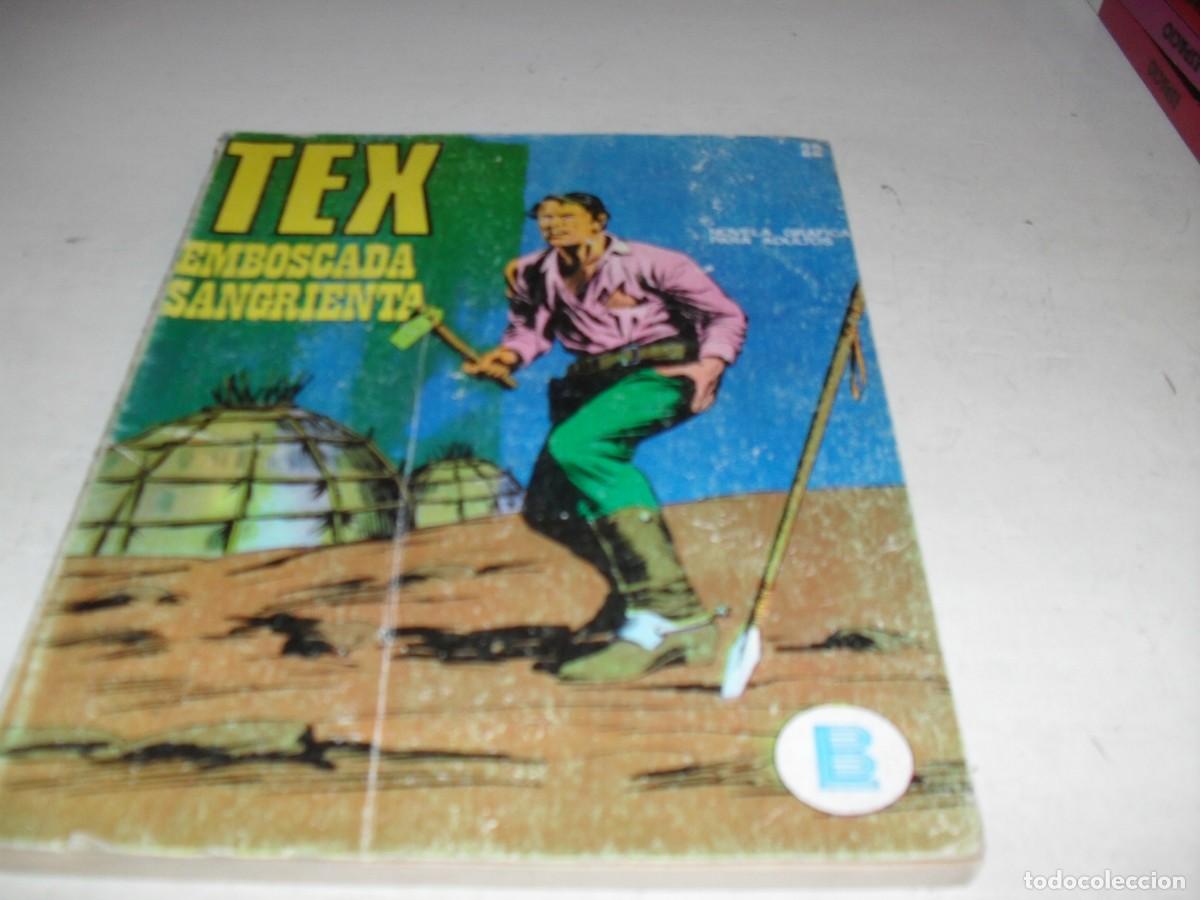 C&oacute;mics: TEX 22 EMBOSCADA SANGIENTA,(DE 92).BURU LAN,1970 - Foto 1