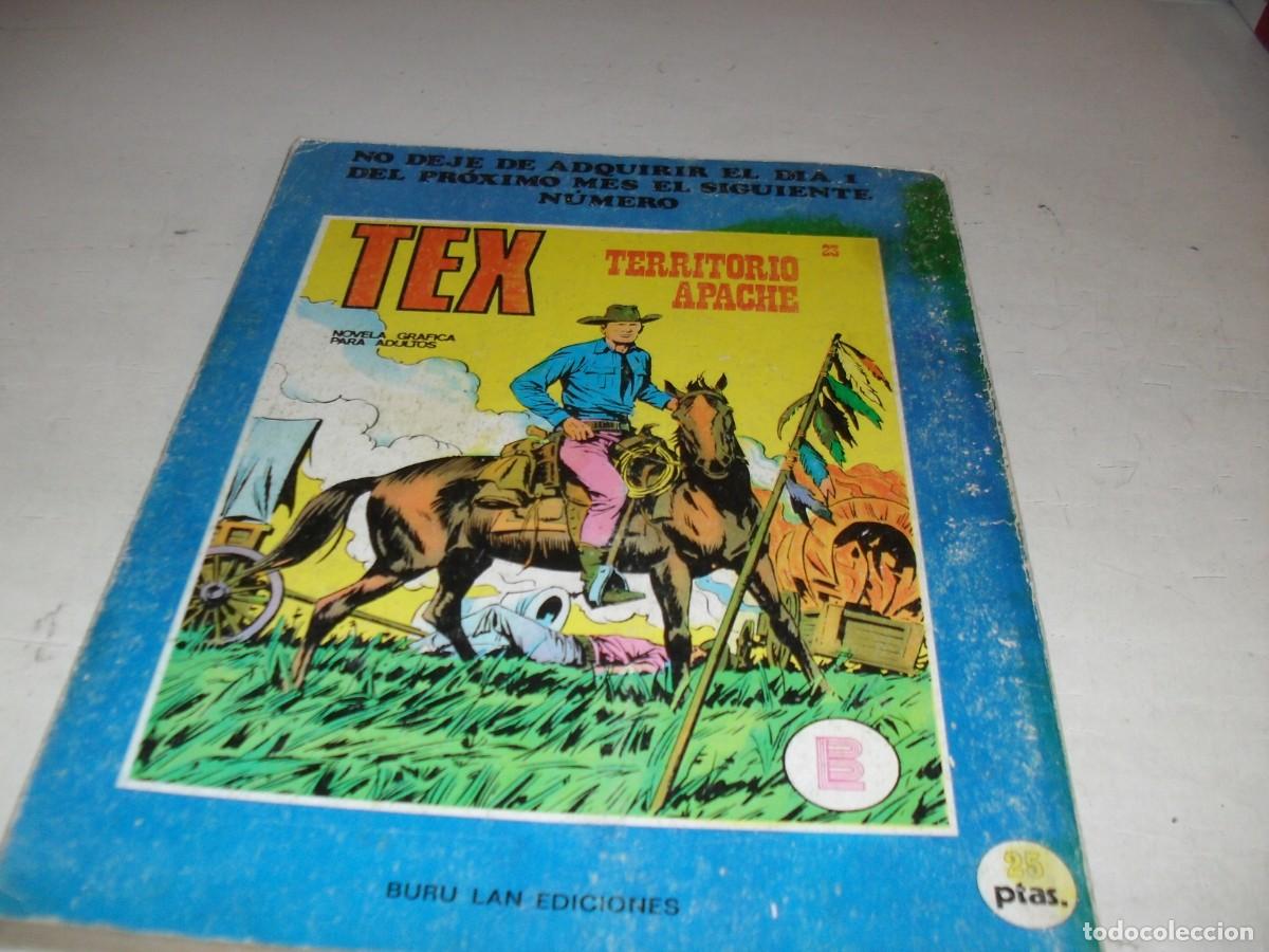 C&oacute;mics: TEX 22 EMBOSCADA SANGIENTA,(DE 92).BURU LAN,1970 - Foto 2