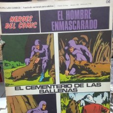 Cómics: EL HOMBRE ENMASCARADO. Nº 6 EL CEMENTERIO DE LAS BALLENAS. BURU LAN EDICIONES, 1972