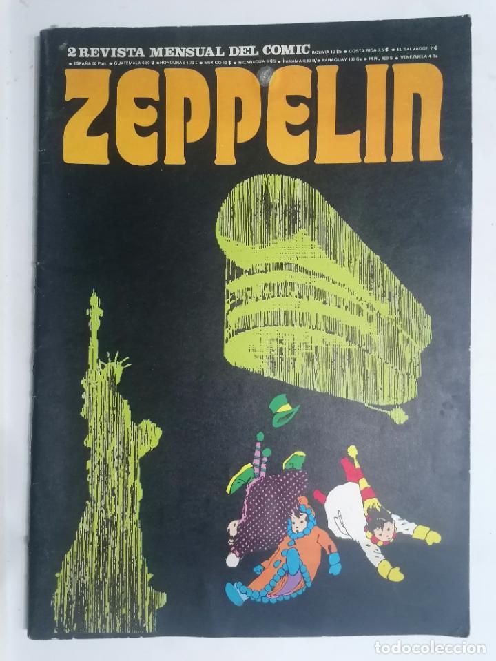 C&oacute;mics: ZEPPELIN N&ordm; 2, REVISTA MENSUAL DEL COMIC, 1973, EDICIONES BURU LAN - Foto 1
