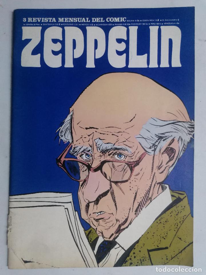 C&oacute;mics: ZEPPELIN N&ordm; 3, REVISTA MENSUAL DEL COMIC, 1973, EDICIONES BURU LAN - Foto 1