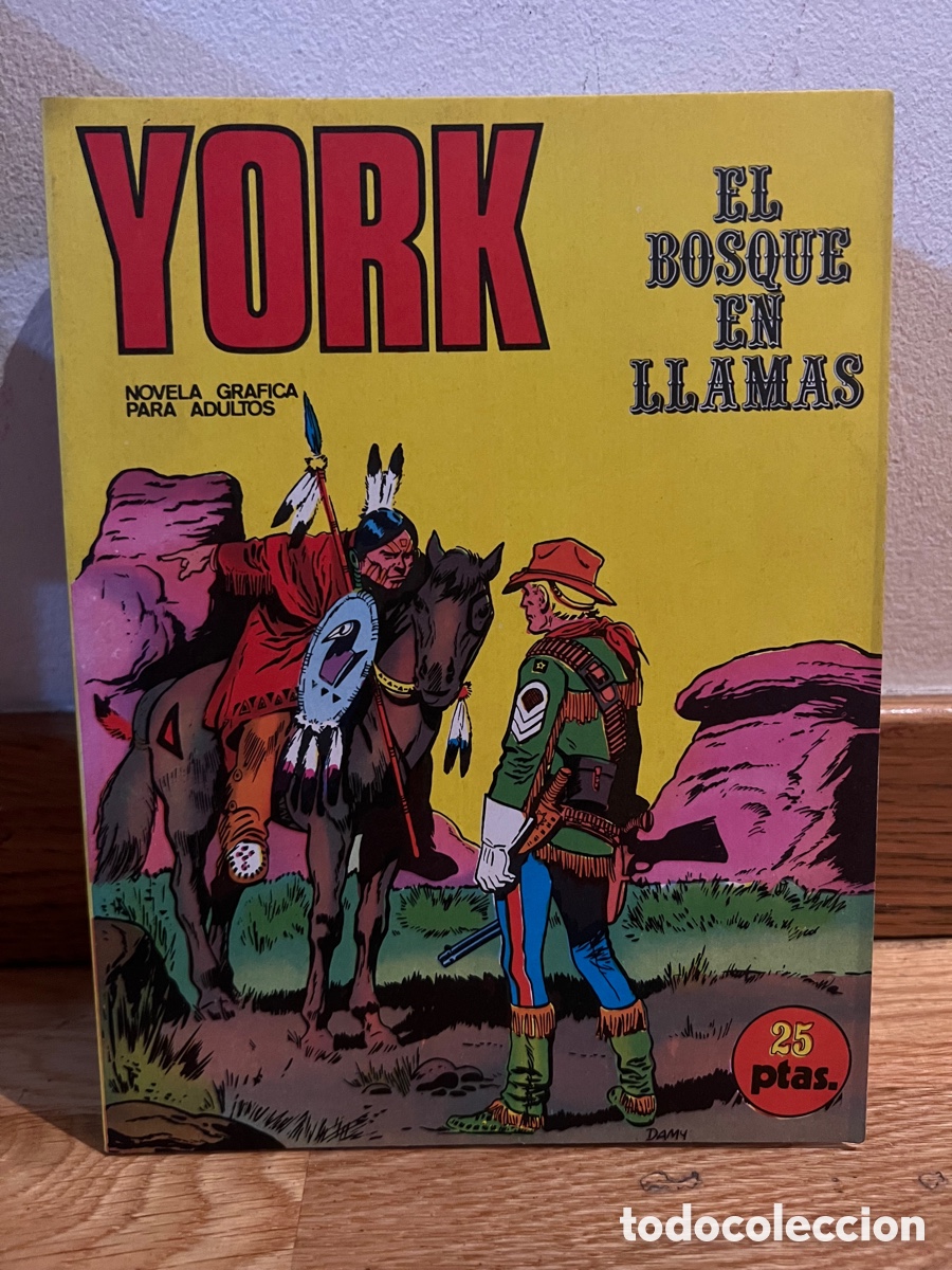 C&oacute;mics: York n&uacute;mero 2 El bosque en llamas - Foto 1