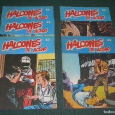 Cómics: LOTE DE 5 COMICS / FASCÍCULOS HALCONES DE ACERO Nº 8 13 14 15 21 - BURULAN / BURU LAN - AÑOS 70 -