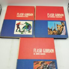 Cómics: FLASH GORDON VOLÚMENES 01,02,1. AÑO 1971.