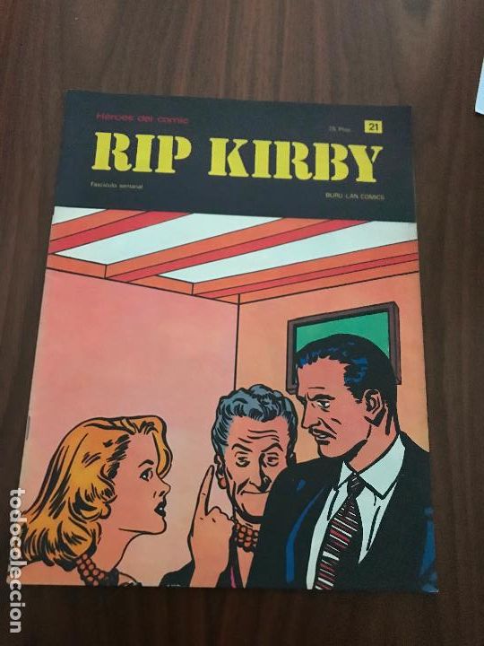 C&oacute;mics: HEROES DEL COMIC RIP KIRBY N&ordm; 21 , EDITORIAL BURULAN - Foto 1