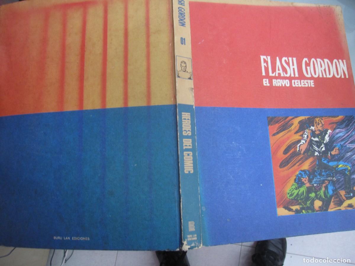 C&oacute;mics: FLASH GORDON N&deg; 01 EL RAYO CELESTE EDIT BURU LAN ANO 1972 - Foto 2