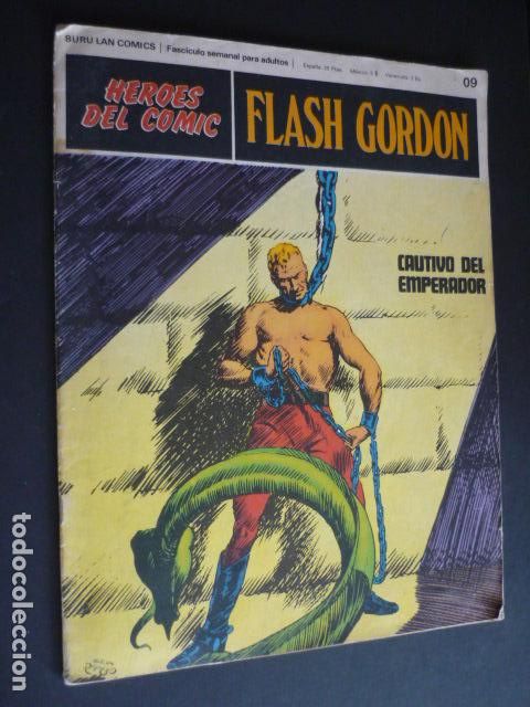 C&oacute;mics: HEROES DEL COMIC FLASH GORDON BURU LAN N&ordm; 9 1971 - Foto 1