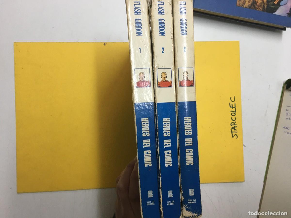 C&oacute;mics: HEROES DEL COMIC, FLASH GORDON, 3 TOMOS BURU LAN 1972 - Foto 1