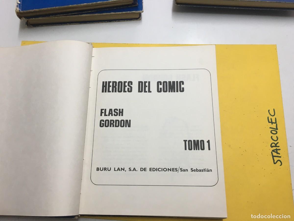 C&oacute;mics: HEROES DEL COMIC, FLASH GORDON, 3 TOMOS BURU LAN 1972 - Foto 5