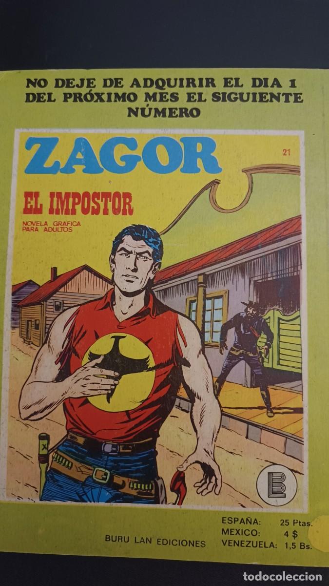 C&oacute;mics: ZAGOR BURU LAN N&Uacute;MERO 20 - Foto 2