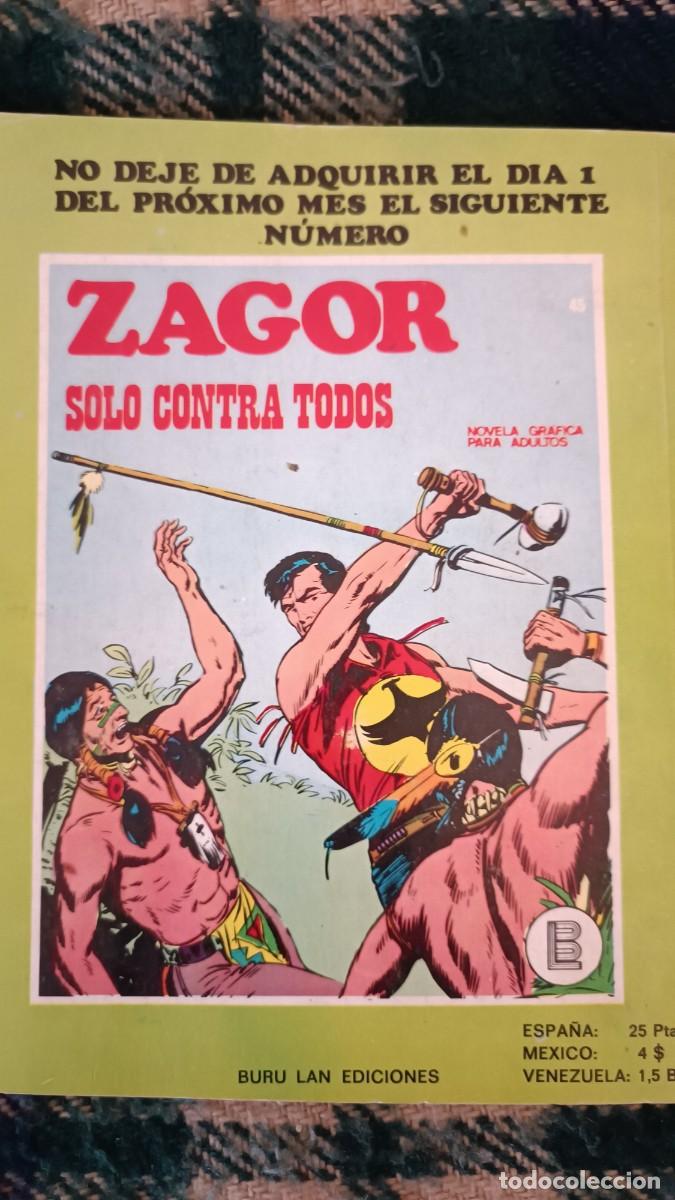 C&oacute;mics: ZAGOR BURU LAN N&Uacute;MERO 44 - Foto 2