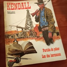 Cómics: SHERIFF KENDALL EPISODIOS COMPLETOS Nº 4 PARTIDA DE PÓKER LOS DOS HERMANOS BURU LAN AÑO 1974