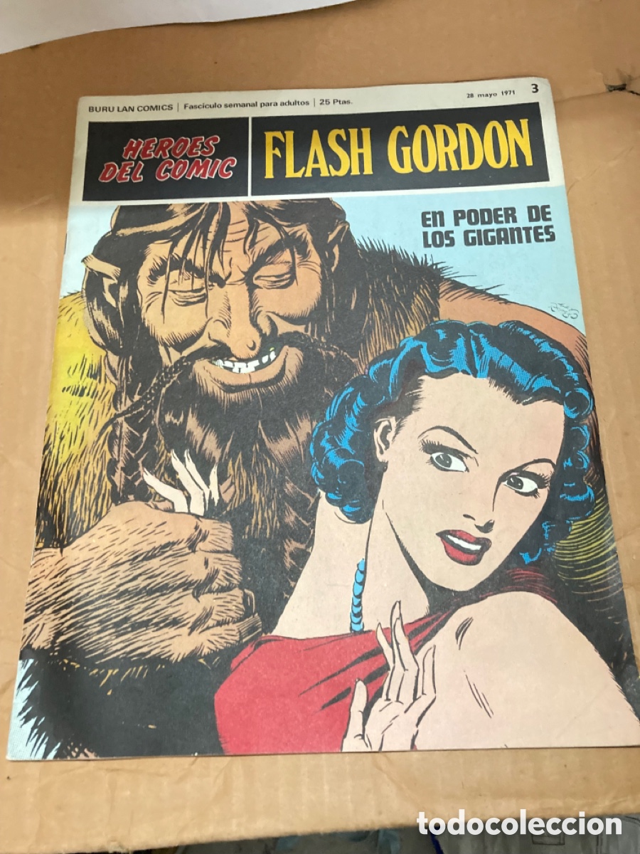 C&oacute;mics: FLASH GORDON N&uacute;m 3 1971 buena conservacion - Foto 1
