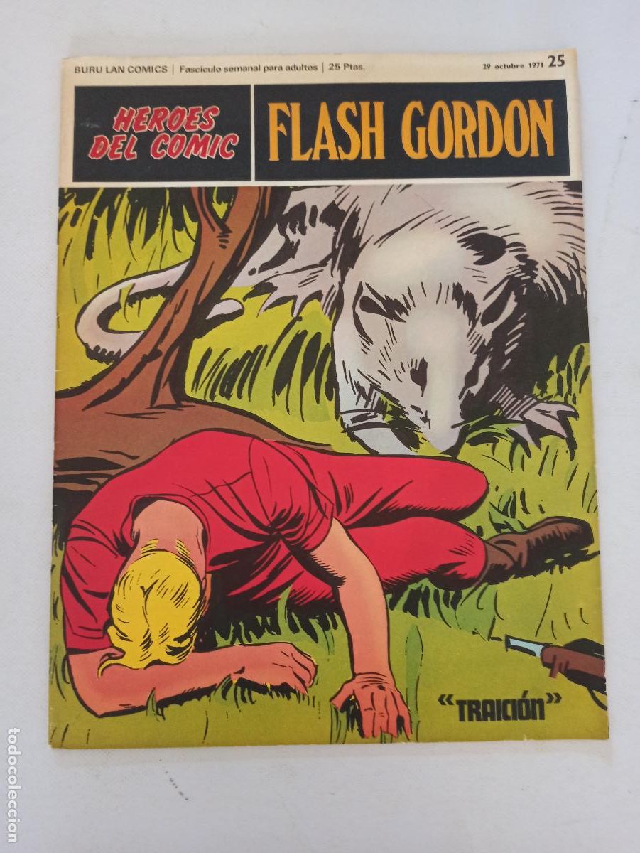 C&oacute;mics: FLASH GORDON N&ordm; 25 - HEROES DEL COMIC - BURU LAN (8U) - Foto 1