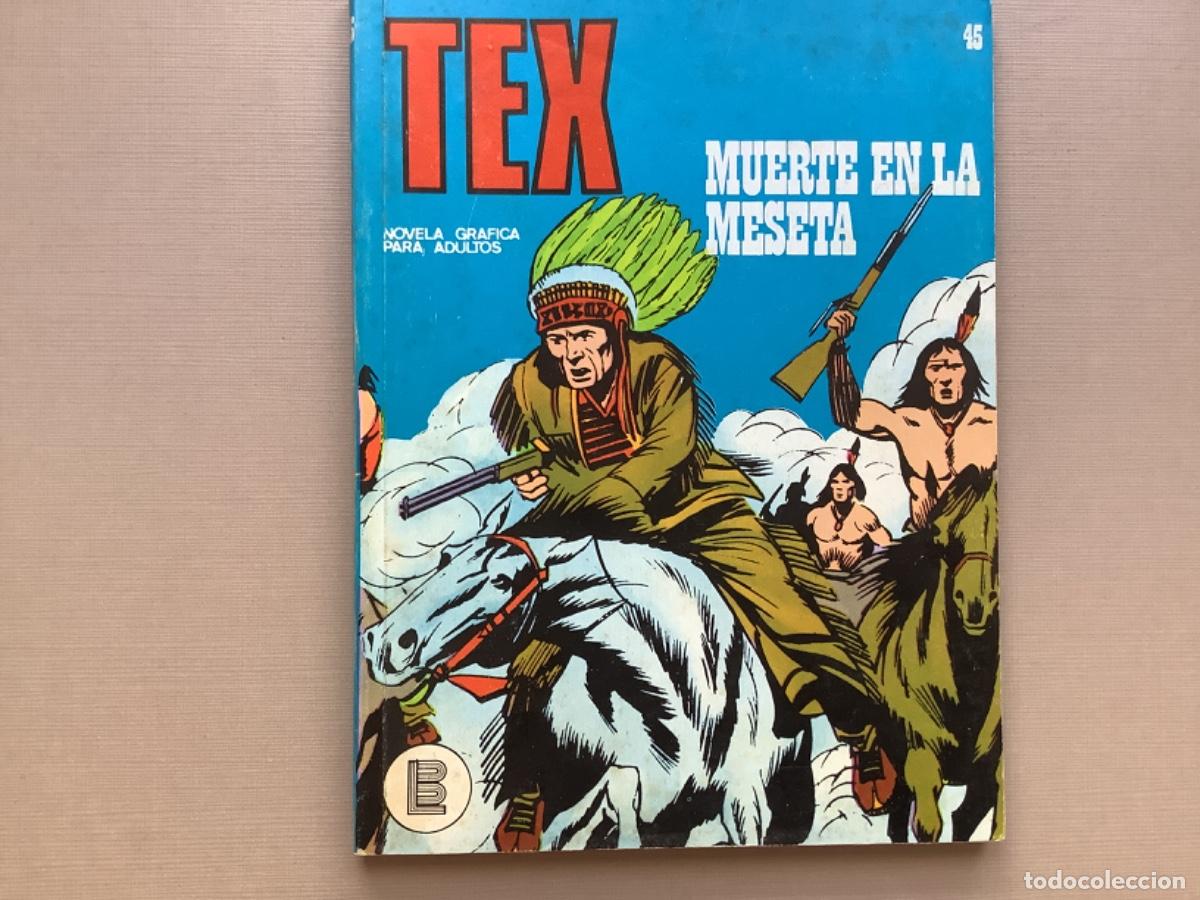 C&oacute;mics: TEX 45 MUERTE EN LA MESETA EXCELENTE ESTADO - Foto 1