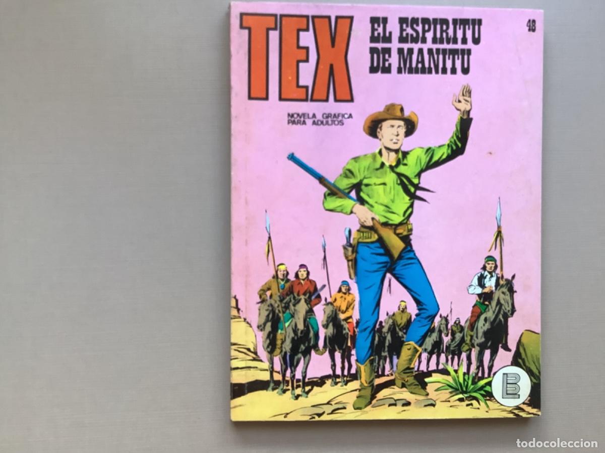 C&oacute;mics: TEX 48 EL ESP&Iacute;RITU DE MANITU EXCELENTE ESTADO - Foto 1