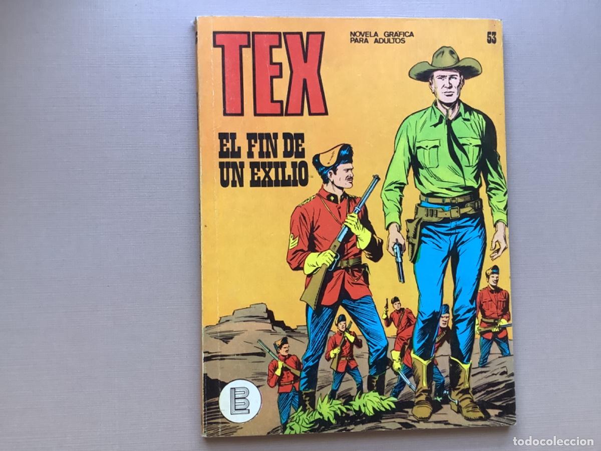 C&oacute;mics: TEX 53 EL FIN DE UN EXILIO EXCELENTE ESTADO - Foto 1