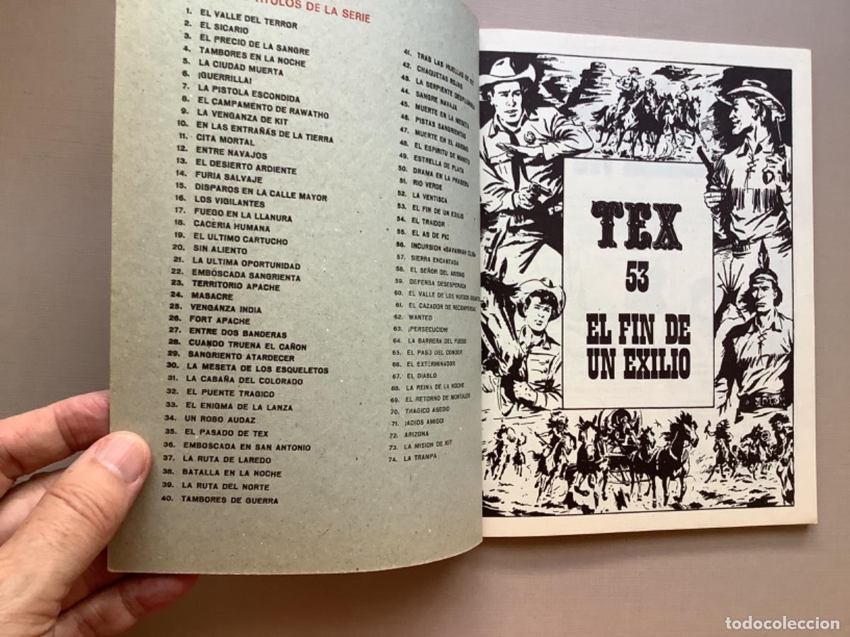 C&oacute;mics: TEX 53 EL FIN DE UN EXILIO EXCELENTE ESTADO - Foto 2
