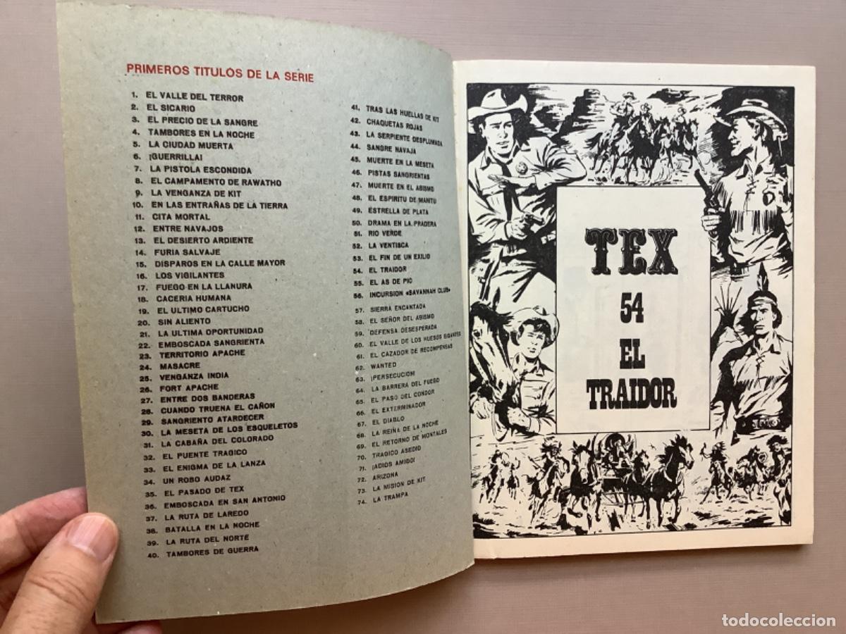 C&oacute;mics: TEX 54 EL TRAIDOR EXCELENTE ESTADO - Foto 2
