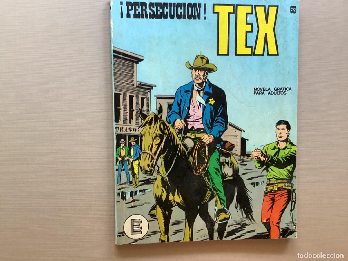 C&oacute;mics: TEX 63 PERSECUCI&Oacute;N EXCELENTE ESTADO - Foto 1