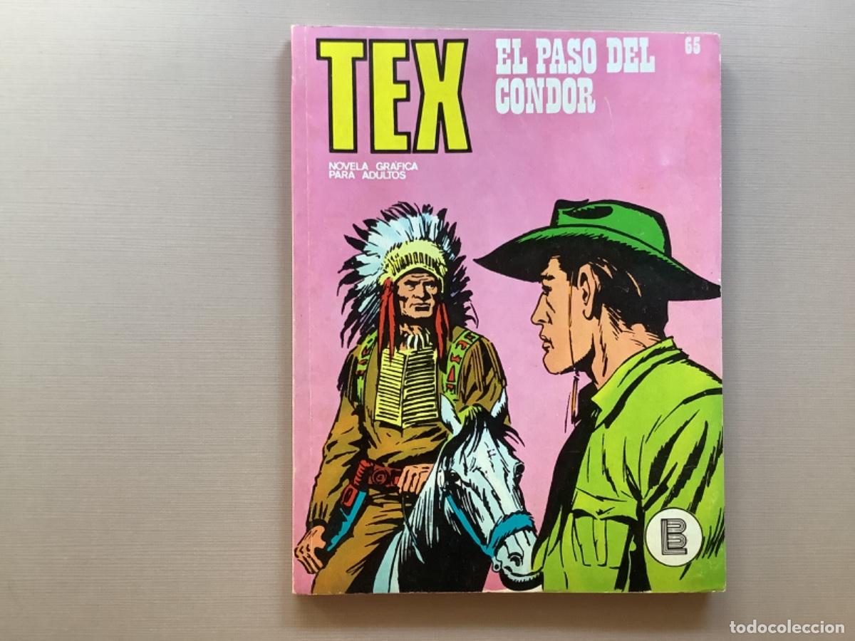 C&oacute;mics: TEX 65 EL PASO DEL CONDOR EXCELENTE ESTADO - Foto 1