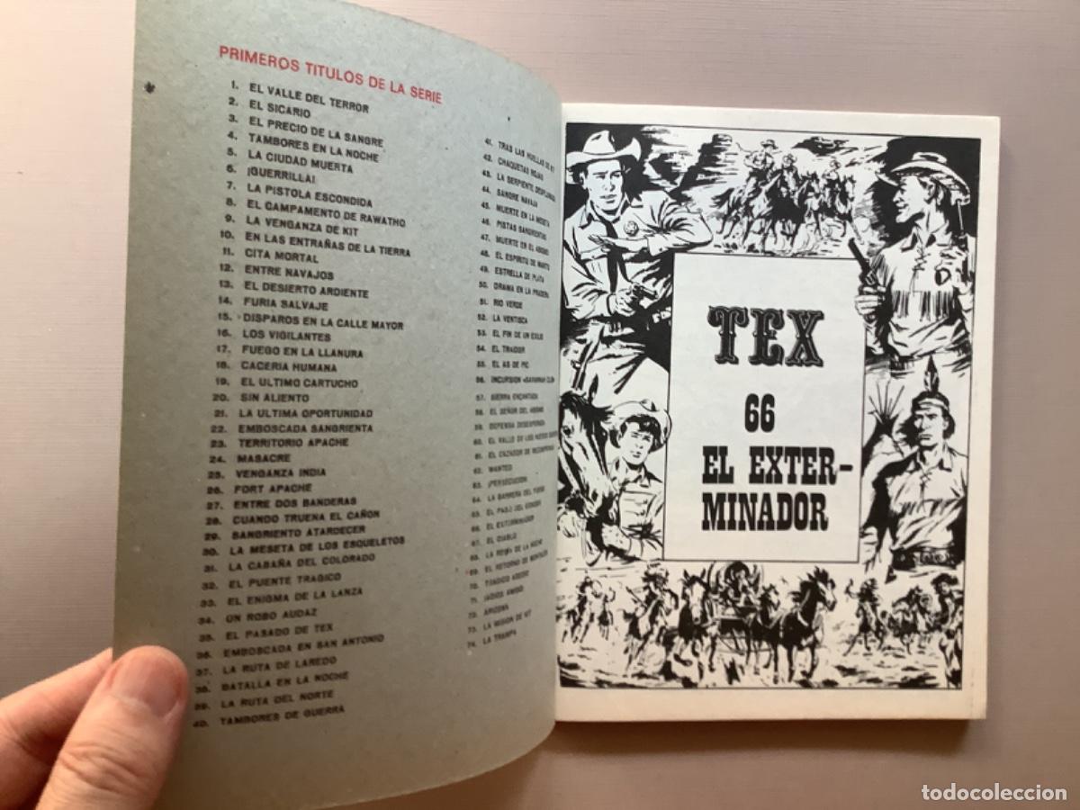 C&oacute;mics: TEX 66 EL EXTERMINADOR EXCELENTE ESTADO - Foto 2